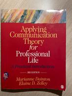 Applying communication theory for professional life, Ophalen of Verzenden, Zo goed als nieuw