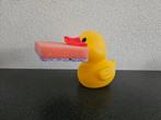 Grappig Badeendje met Spons, Ophalen of Verzenden, Zo goed als nieuw