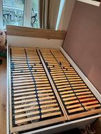 IKEA bed 140x200, Huis en Inrichting, Slaapkamer | Bedden, Gebruikt, 140 cm, Wit, Hout