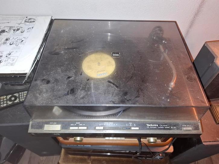 Technics SL-Q3 platenspeler, Audio, Tv en Foto, Platenspelers, Zo goed als nieuw, Platenspeler, Technics, Pitch-regelaar, Automatisch
