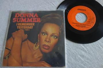 Single Donna Summer I remember yesterday. beschikbaar voor biedingen