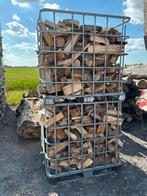 Droog wilgen haardhout in kist (1.2 kuub), Minder dan 3 m³, Ophalen, Overige houtsoorten, Blokken