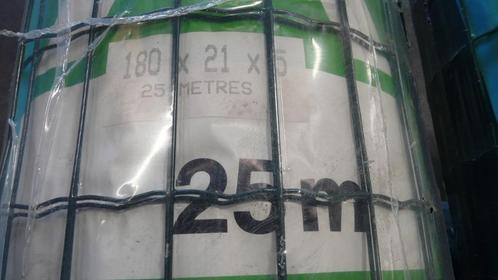 Tuingaas groen geplastificeerd hoogte 180 cm en 25 meter op, Tuin en Terras, Gaas en Draad, Nieuw, Gaas, 20 meter of meer, Ophalen