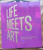 LIFE MEETS ART - inside homes of world's creative people, Verzenden, Zo goed als nieuw, Interieur en Design