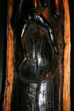 houten beeld uit Afrika?, Ophalen
