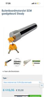 Steady BBMSlot Buitenboordmotorslot tot 15pk, Verzenden, Nieuw, Motor en Techniek