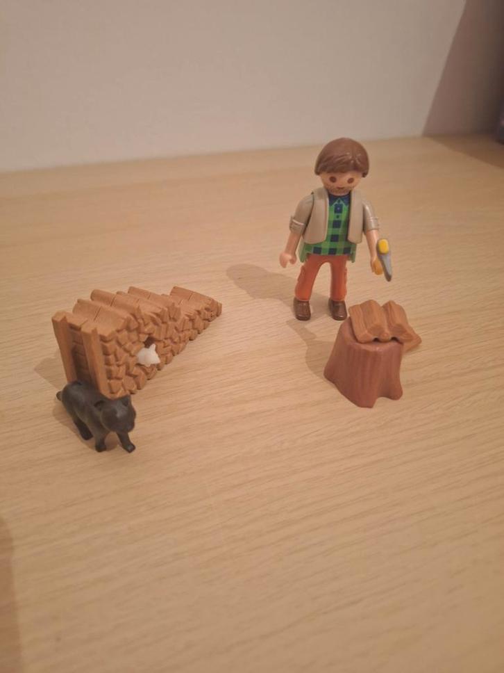 Playmobil Houthakker Set 5412, Kinderen en Baby's, Speelgoed | Playmobil, Gebruikt, Complete set, Ophalen of Verzenden
