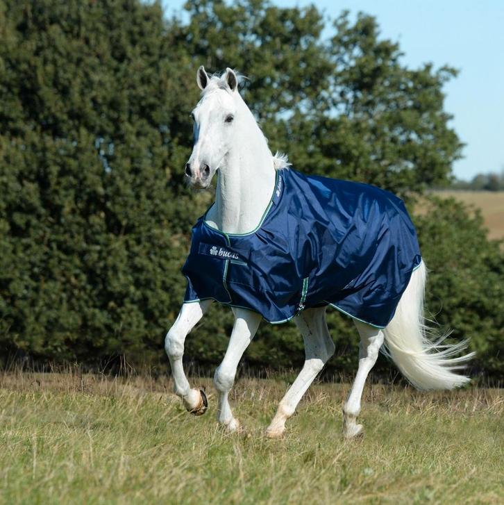 Bucas Smartex Rain 0g Blue 145/198, Dieren en Toebehoren, Paarden en Pony's | Dekens en Dekjes, Ophalen of Verzenden