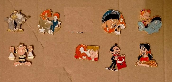 Agent 212 Rik Ringers Robbedoes sterrenbeeld Zodiac pins, Verzamelen, Speldjes, Pins en Buttons, Gebruikt, Ophalen of Verzenden