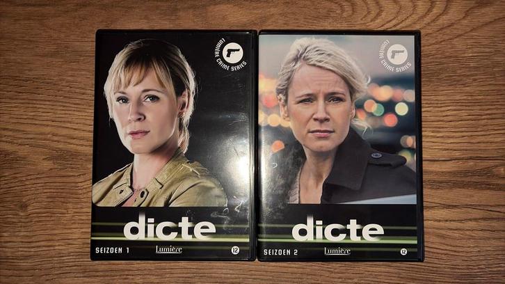 Dicte seizoen / serie 1 en 2 van Lumiere Crime Series., Cd's en Dvd's, Dvd's | Tv en Series, Zo goed als nieuw, Actie en Avontuur
