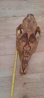 Antieke paardenschedel Dayak, Antiek en Kunst, Ophalen of Verzenden