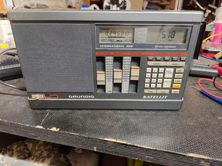 Grundig Satellit International 400 Wereldontvanger, Audio, Tv en Foto, Radio's, Gebruikt, Wereldontvanger, Ophalen