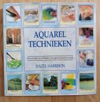 Aquareltechnieken - Hazel Harrison, Ophalen of Verzenden, Zo goed als nieuw, Tekenen en Schilderen