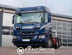 Scania P500 6x2/ FULL AIR/ HYDRAULIC/ LEATHER/ 2.950 WB/ DIF, Automaat, Euro 6, Scania, Blauw