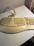 Microsoft ergonomic keyboard ps2 vintage, Computers en Software, Vintage Computers, Ophalen of Verzenden
