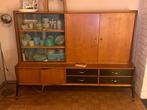 FIFTIES-SIXTIES / 50'S-60'S / HIGHBOARD - BAR - VITRINE KAST, Antiek en Kunst, Antiek | Meubels | Kasten, Ophalen