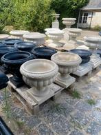 ACTIE! Italiaanse betonnen bloempotten in de aanbieding!, Ophalen, Tuin, Minder dan 60 cm, Rond