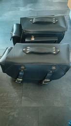 Leren zij tassen motor (Kawasaki Vulcan s), Ophalen