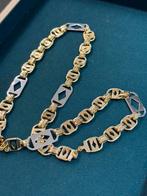 14KT Goud - 81.5 Gram - Ketting - PLATTE MAGNUM, Ophalen, Nieuw, Goud