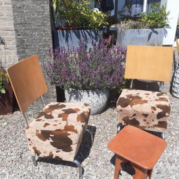 Vintage  Cocktail stoelen jr.60   beschikbaar voor biedingen