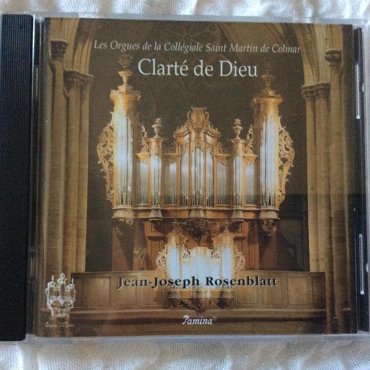 Orgel - Collegiale St Martin, Colmar. P Ernst & H Heller, Cd's en Dvd's, Cd's | Klassiek, Gebruikt, Overige typen, Romantiek, Ophalen of Verzenden