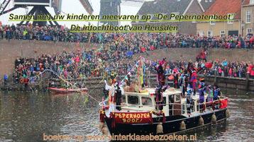 meevaren met Sinterklaas op De Pepernotenboot beschikbaar voor biedingen