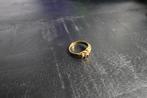 14 karaat gouden Piet Piet ring (nugget ring), Sieraden, Tassen en Uiterlijk, Ophalen, Zo goed als nieuw, 17 tot 18, Dame of Heer