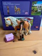 Schleich set ijslander pony met verzorger 41431, Ophalen of Verzenden, Gebruikt