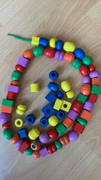 Houten kralenketting, Ophalen of Verzenden, Zo goed als nieuw