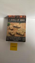 Nieuw! Flames of War | GBX100 | SD 231 Heavy scout troop, Ophalen of Verzenden, Nieuw, Historisch