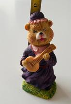 Nieuw beeldje beertje muzikant, Ophalen of Verzenden, Zo goed als nieuw, Dier