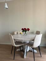 SKLUM Ektra Uitschuifbare Eettafel Rond/Ovaal, Huis en Inrichting, Tafels | Eettafels, Ophalen, 100 tot 150 cm, Zo goed als nieuw