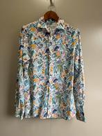 Ganesh blouse met fleurige bloemen print | katoen | mt M, Maat 38/40 (M), Ganesh, Wit, Ophalen of Verzenden