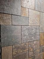 mooie leisteen vloer Peacock Multicolor Slate wildverband, Ophalen, 60 cm of meer, Nieuw, 10 m² of meer