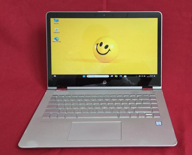 HP Pavilion x360 Convertible - 8GB RAM 119GB SSD Touchscreen, Computers en Software, Windows Laptops, Gebruikt, 14 inch, SSD, 2 tot 3 Ghz