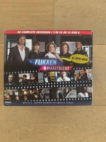 Flikken Maastricht complete seizoenen 1 t/m 10 31 Dvd's beschikbaar voor biedingen