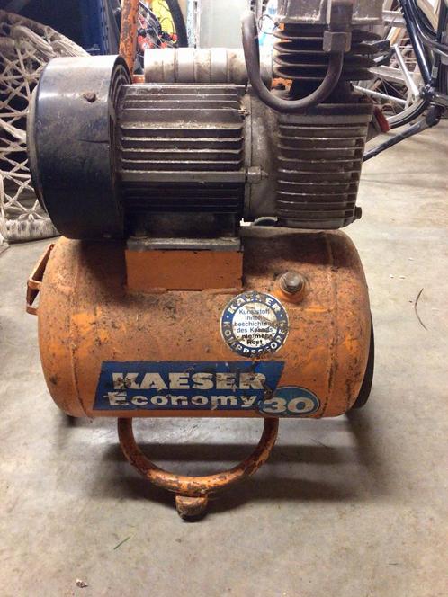 Compressor kaeser, Doe-het-zelf en Verbouw, Compressors, Gebruikt, 6 tot 10 bar, Minder dan 25 liter, Minder dan 200 liter/min