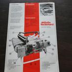 Mestafscheider Melotte oude brochure, Ophalen of Verzenden, Gelezen