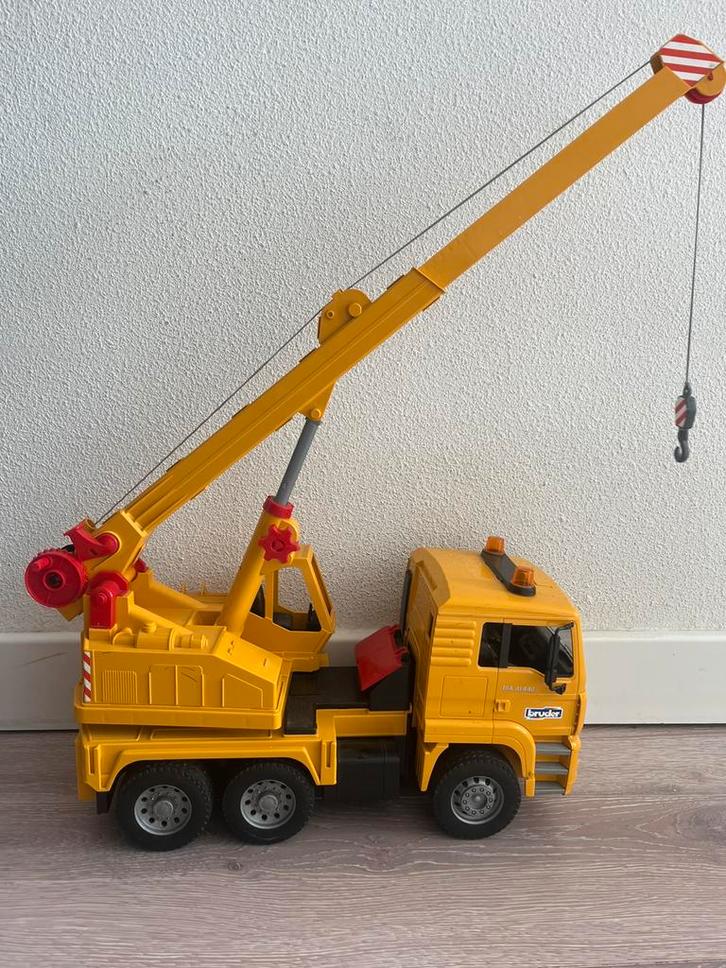 Bruder 02754 vrachtwagen, Kinderen en Baby's, Speelgoed | Speelgoedvoertuigen, Zo goed als nieuw, Ophalen