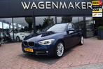 BMW 1-serie 116i Business+ AUT|Clima|Cruise|NAVI|Volledig OH, Auto's, BMW, Gebruikt, 4 cilinders, Cruise Control, Blauw