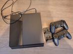 Playstation 4 incl. 2 controllers en opladers, Spelcomputers en Games, Spelcomputers | Sony PlayStation 4, Ophalen, Gebruikt, Met 2 controllers