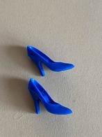 Vintage Barbie pumps donkerblauw 80 s Mattel, Ophalen of Verzenden, Gebruikt