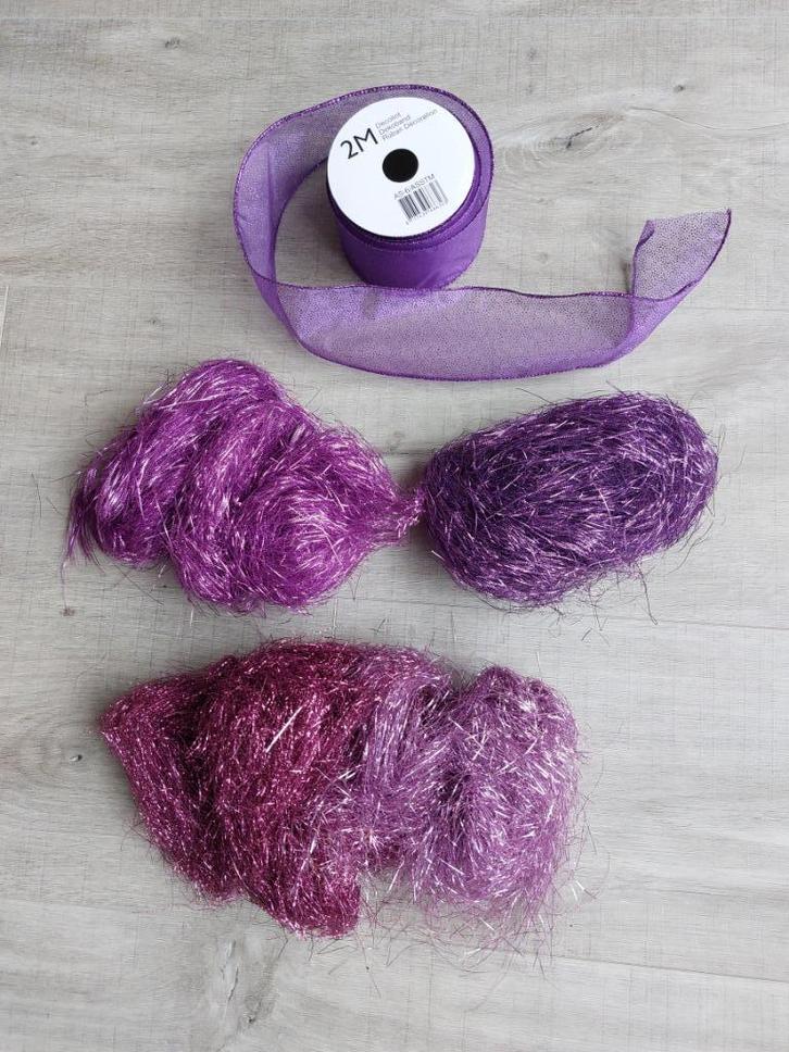 Diverse roze/paarse decoratie voor kerst, Diversen, Kerst, Zo goed als nieuw, Ophalen of Verzenden
