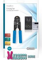 UTP Krimptang, Modulaire tang, UTP en FTP, Snijden, Strippen, Nedis, Nieuw, Info@marbeco.nl, Ophalen of Verzenden