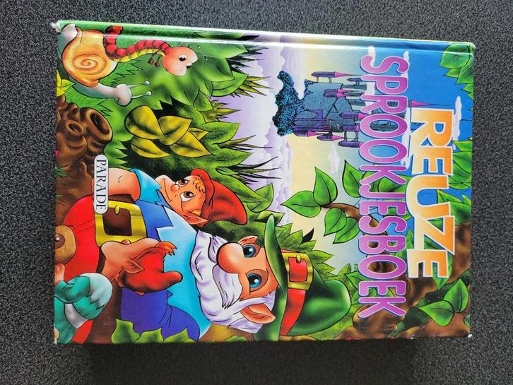 Reuze sprookjesboek boek sprookjes, Boeken, Kinderboeken | Jeugd | onder 10 jaar, Zo goed als nieuw, Sprookjes, Ophalen of Verzenden