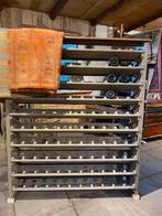 Frans wijnrek, Huis en Inrichting, Woonaccessoires | Wijnrekken, Ophalen, Zo goed als nieuw, 25 flessen of meer, 75 cm of meer