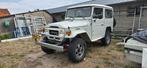 Toyota Landcruiser BJ40 met achtersper en overdrive 1980, 2000 kg, 7 stoelen, Wit, Origineel Nederlands