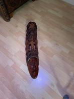 Houtsnijwerk masker, Antiek en Kunst, Ophalen