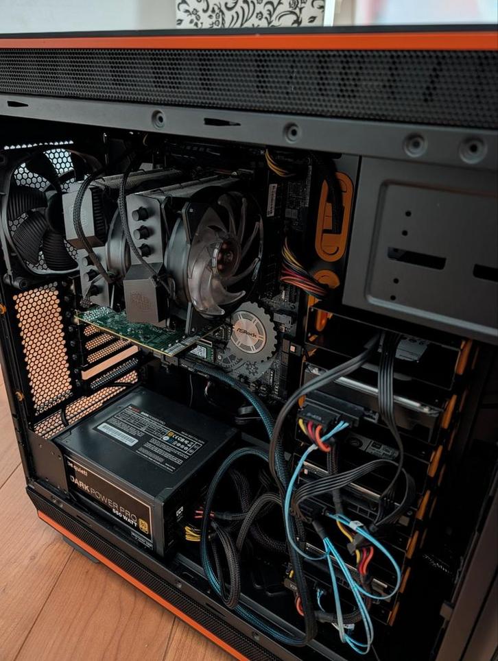 X399 Taichi Threadripper 1920X - 32GB RAM (Geen GPU/Opslag), Computers en Software, Desktop Pc's, Gebruikt, 3 tot 4 Ghz, HDD, SSD