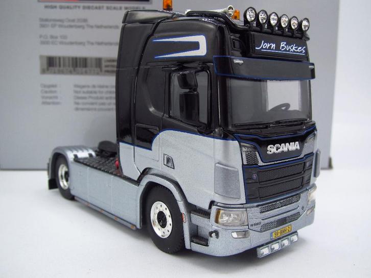WSI - Scania R Nex Gen Highline '' Jorn Buskes '' 1:50, Hobby en Vrije tijd, Modelauto's | 1:50, Zo goed als nieuw, Bus of Vrachtwagen